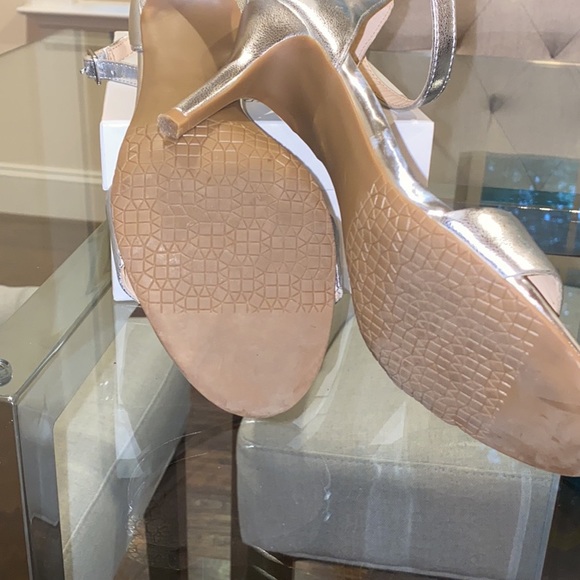 Silver Strappy Heels - Picture 4 of 4